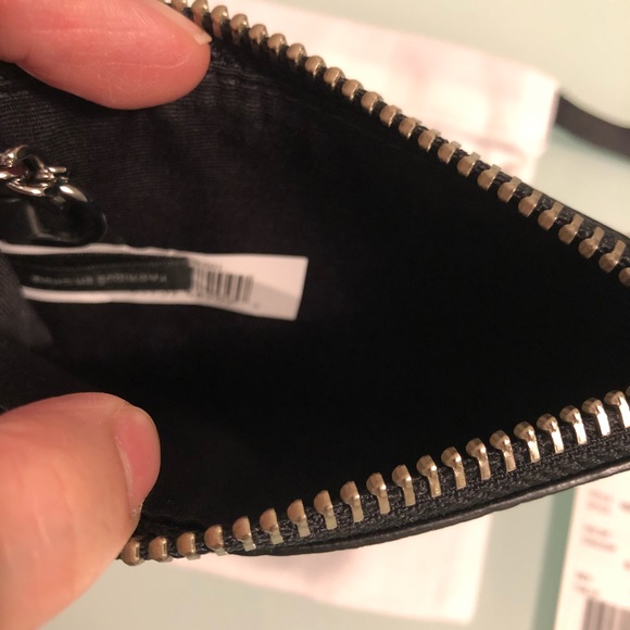 Marc Jacobs Gotham City Pebbled Leather Key Pouch - Picture 4 of 8